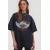 Oversized T-shirt "Wild Things" black vintage