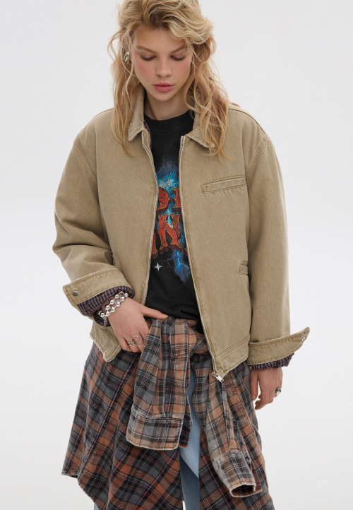 Vintage beige jacket