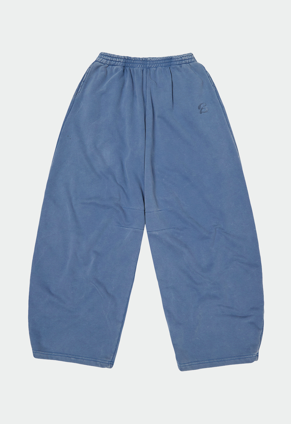 Чоловічі штани оверсайз у синьому vintage wash кольорі Чоловічі штани оверсайз у синьому vintage wash кольорі