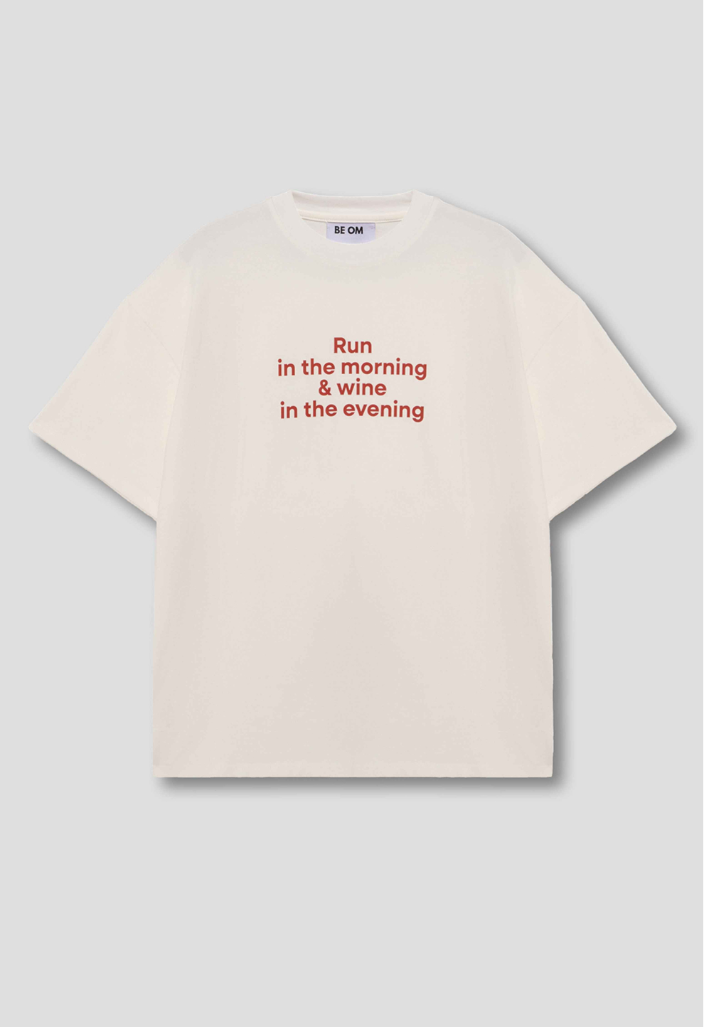 Run&Wine milk T-shirt Run&Wine milk T-shirt