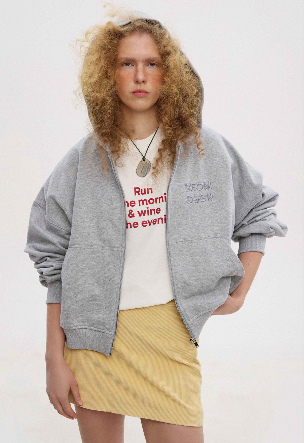Run&Wine milk T-shirt Run&Wine milk T-shirt