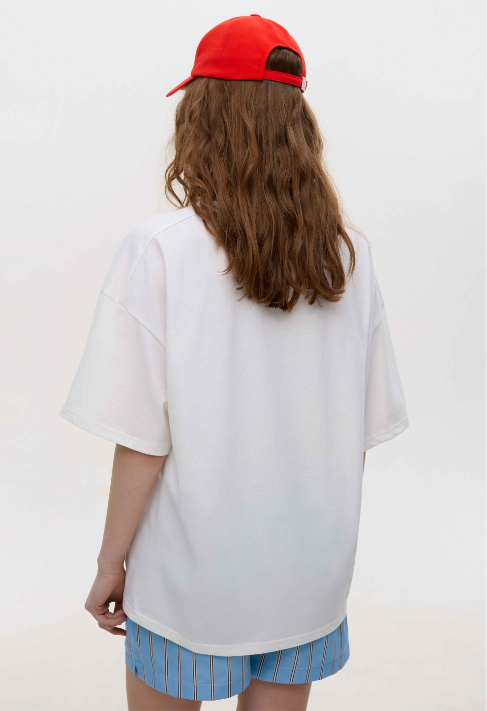 YOUR EX oversized milky T-shirt