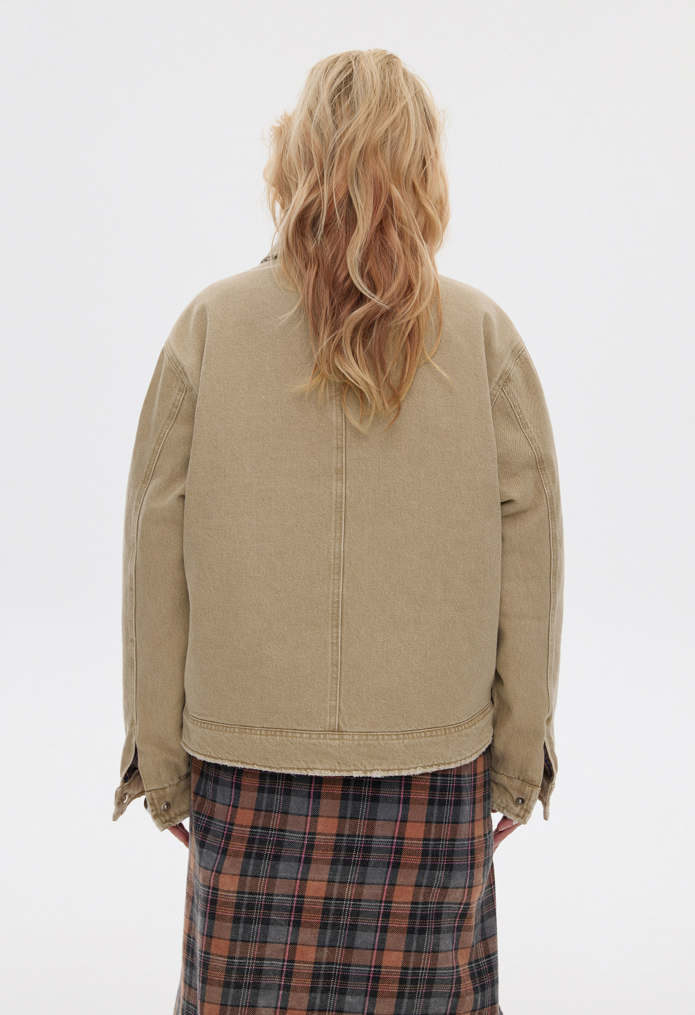 Women’s Beige Vintage Jacket BEOMDSGN