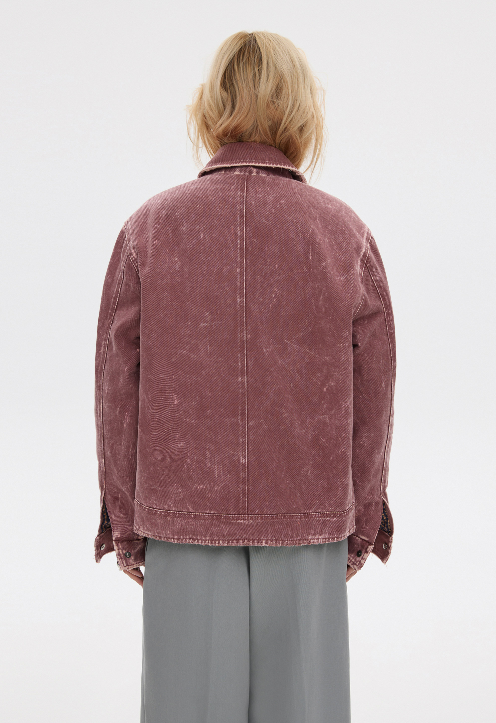Women’s Burgundy Vintage Jacket BEOMDSGN