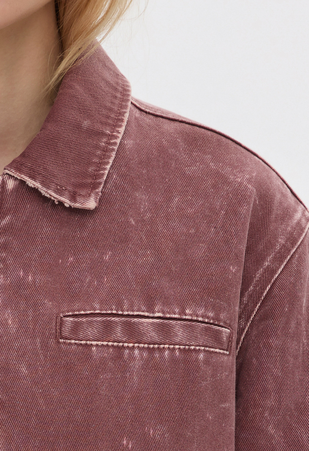 Women’s Burgundy Vintage Jacket BEOMDSGN