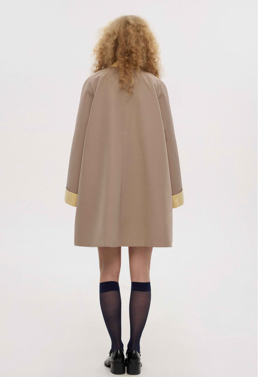 Mocha trench coat