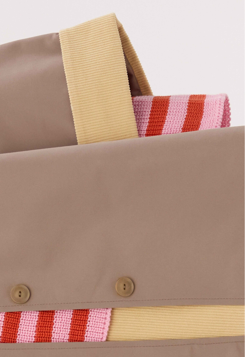 Mocha trench coat